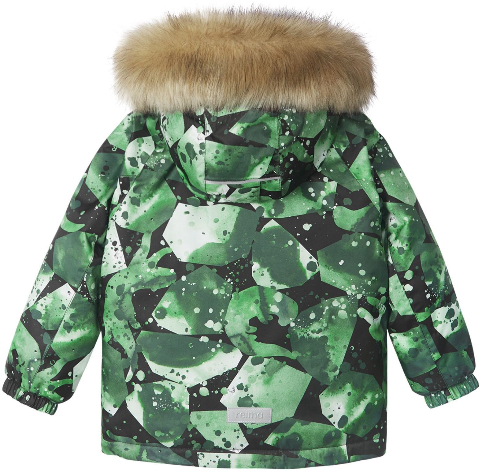 521643a-8592_Reima Niisi - Cactus green zimna bunda pre chlapcov s kozusinou