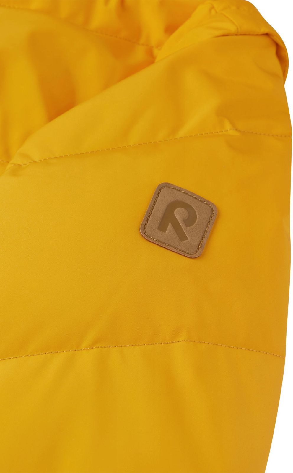 531569-2400_Reima Porosein - Orange yellow zimna detska paperova bunda