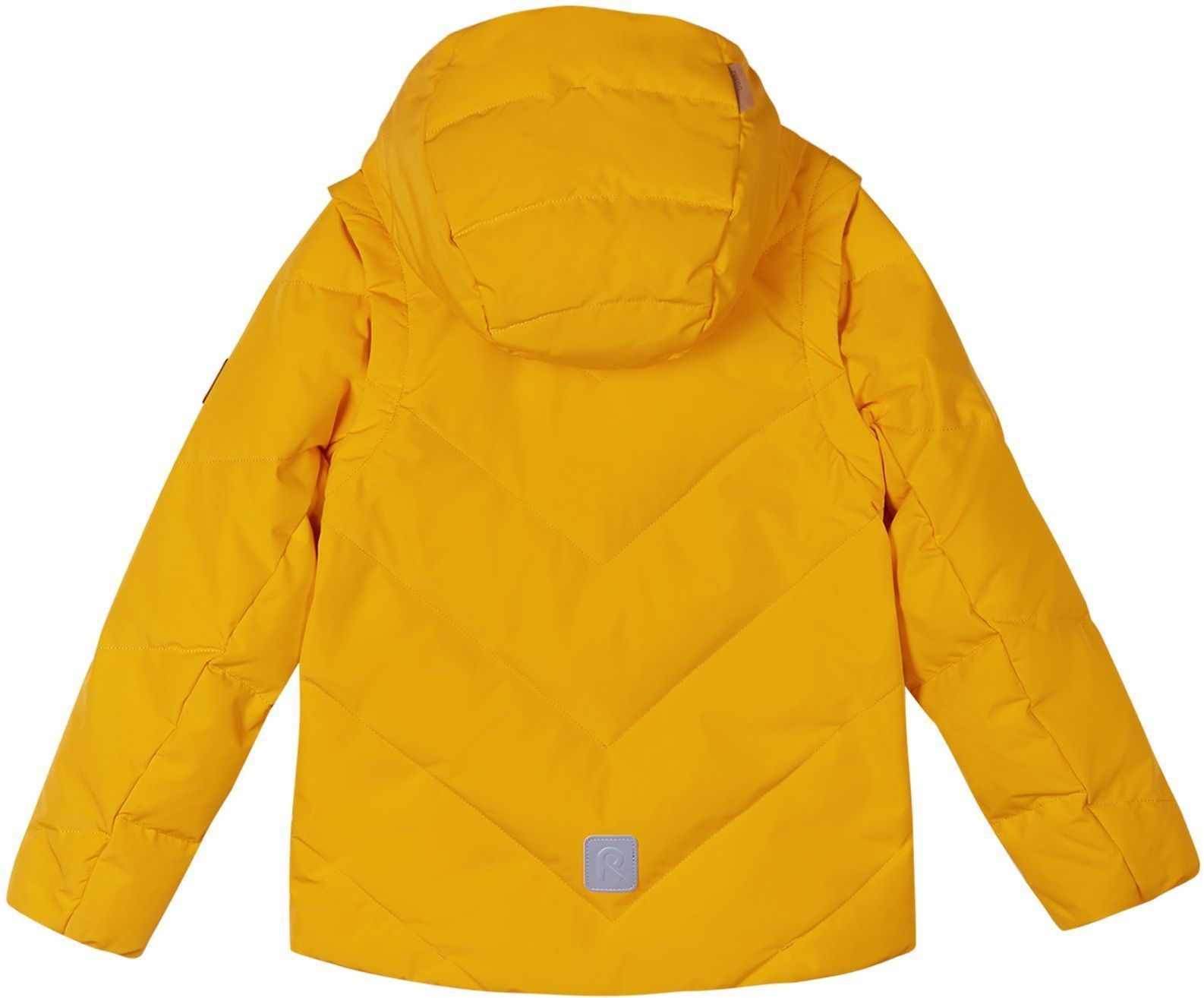 531569-2400_Reima Porosein - Orange yellow zimna paperova bunda pre dieta
