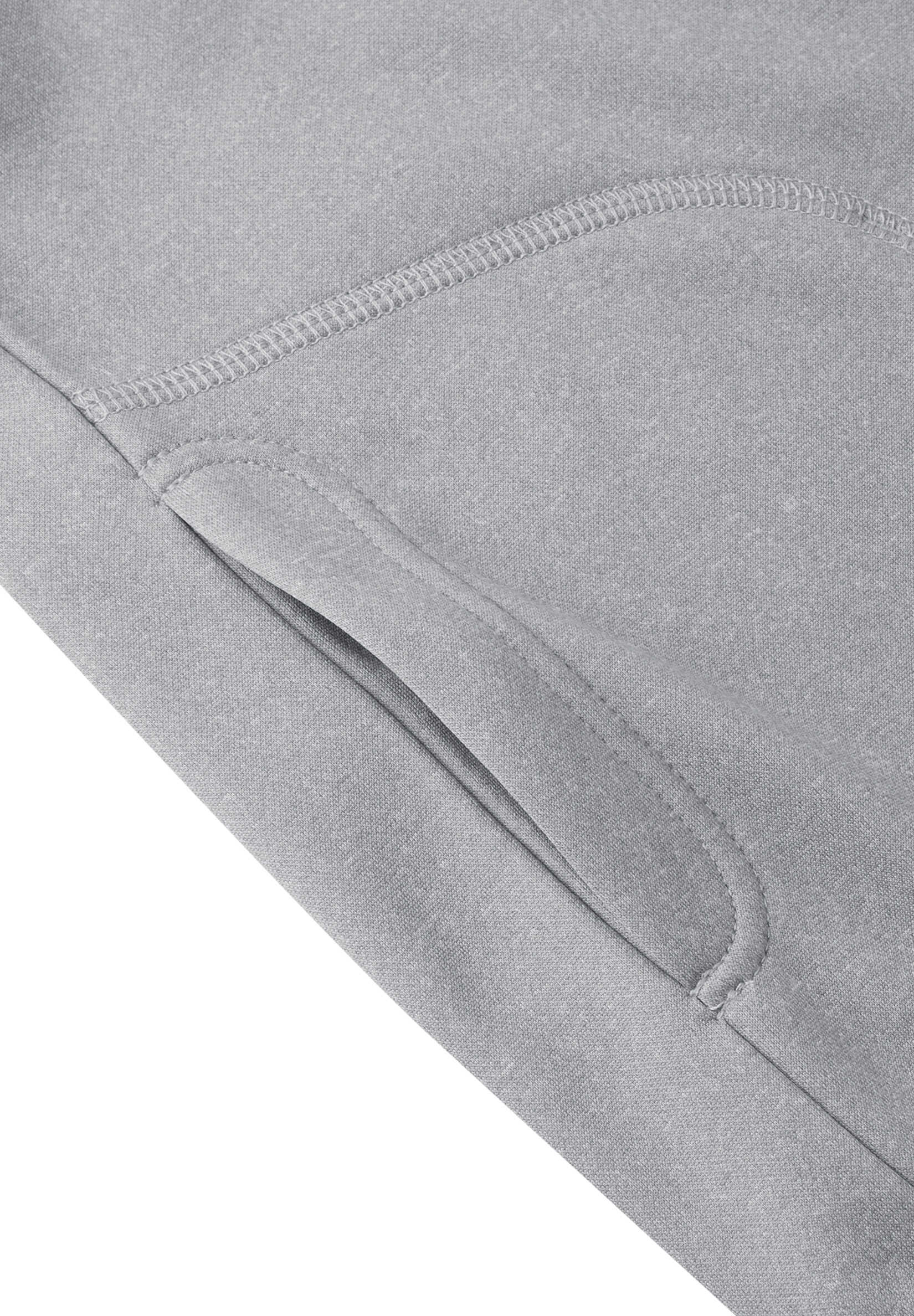 5200014A-9150 Reima Kahvilla - Melange grey sportovy chlapcensky sveter na zips
