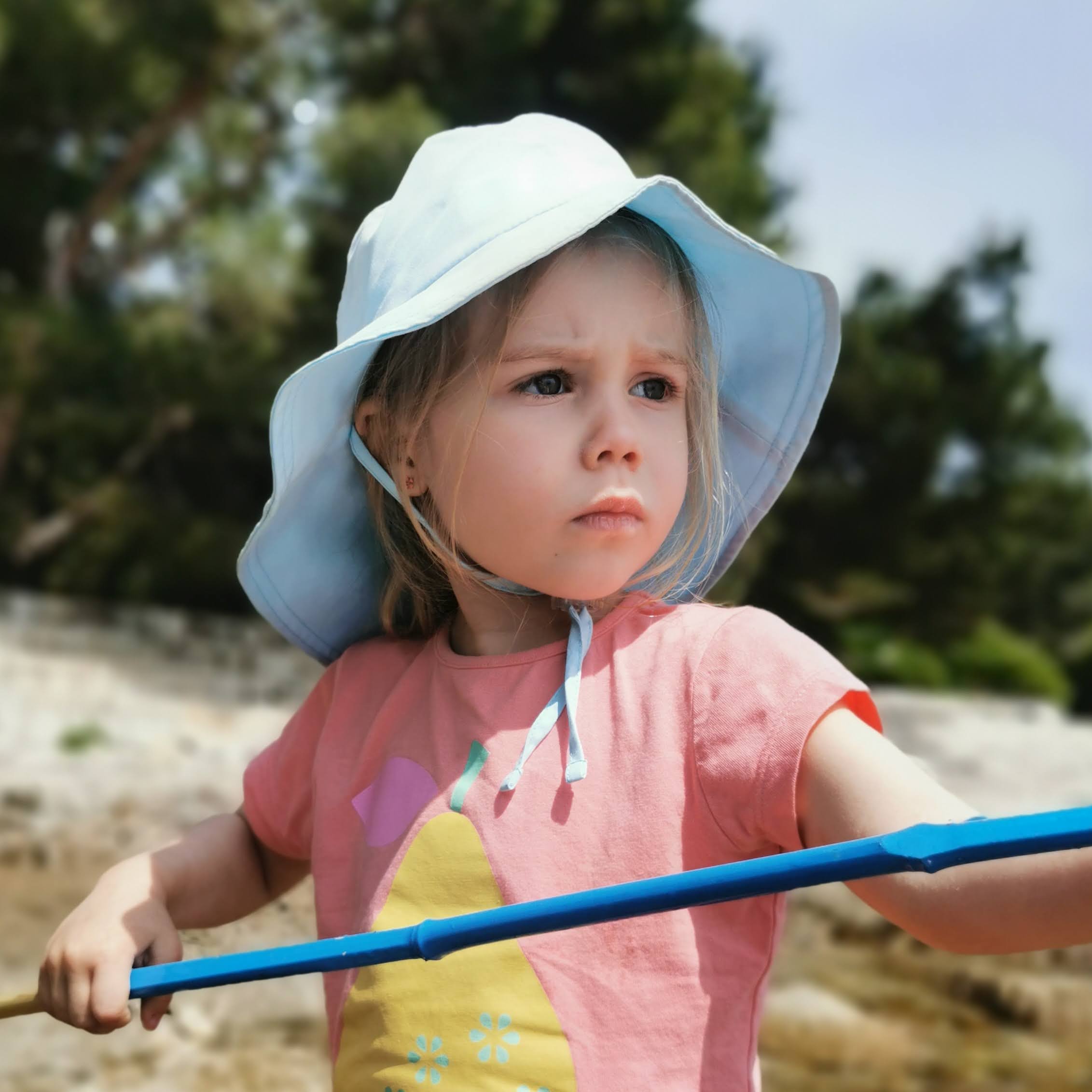 Reima RANTSU detský klobúk s UV ochranou - Light turquoise